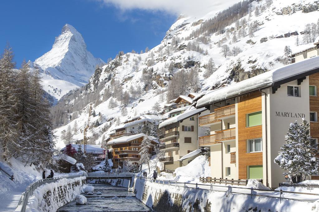 Ferienwohnung Haus Maryland Zermatt Exterior foto